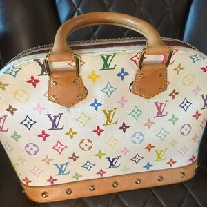 Authentic LV Multicolored Alma  PM